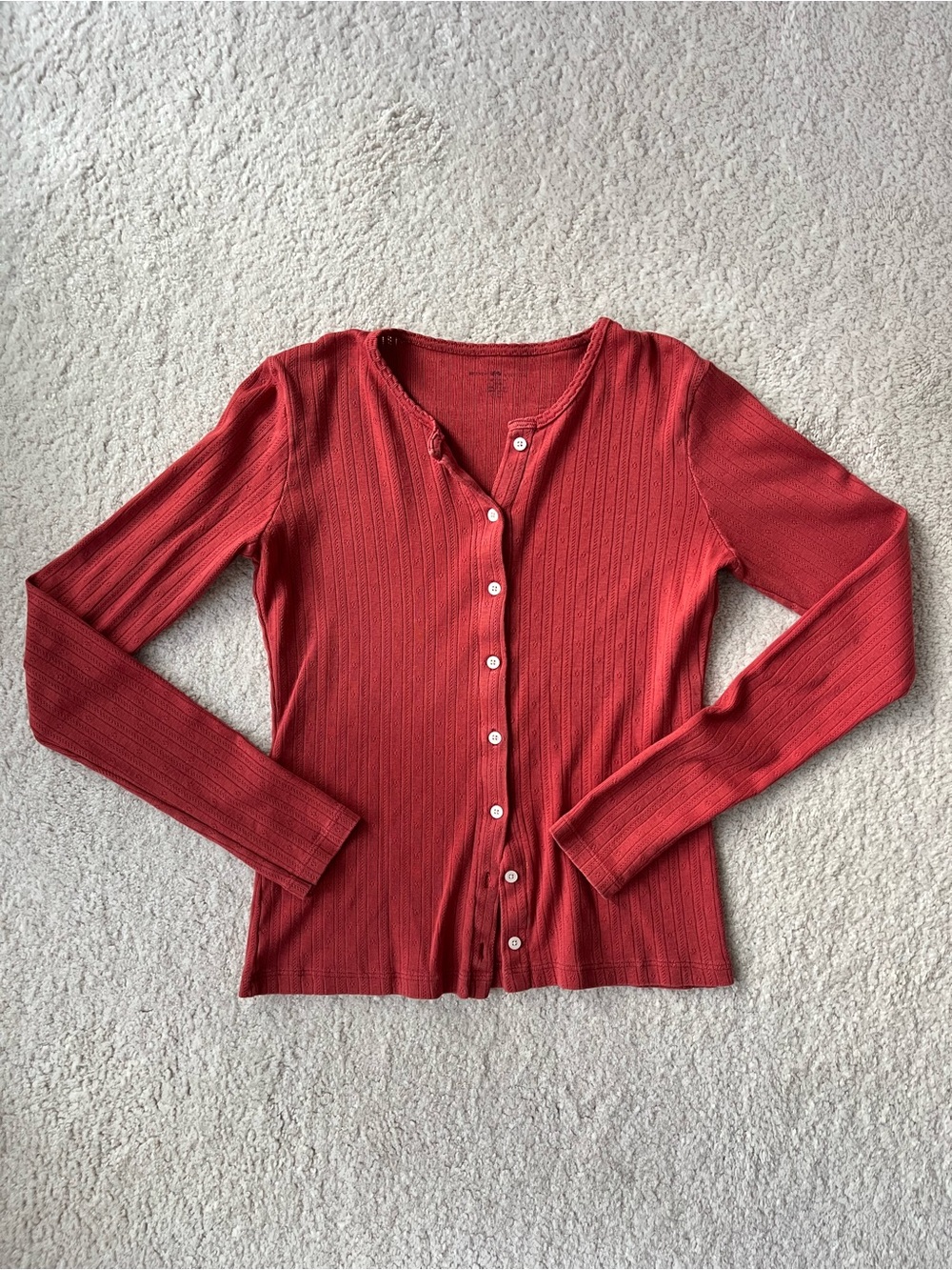 Brandy Melville Zelly Eyelet Top